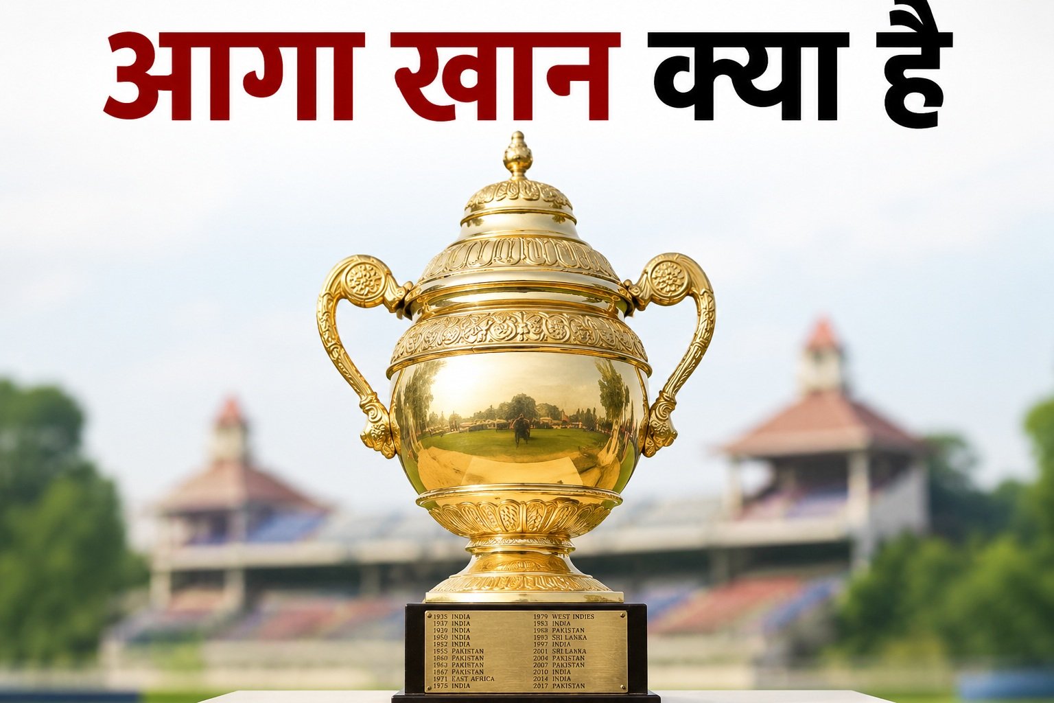 Aga Khan Cup: History, Hockey Tournament
