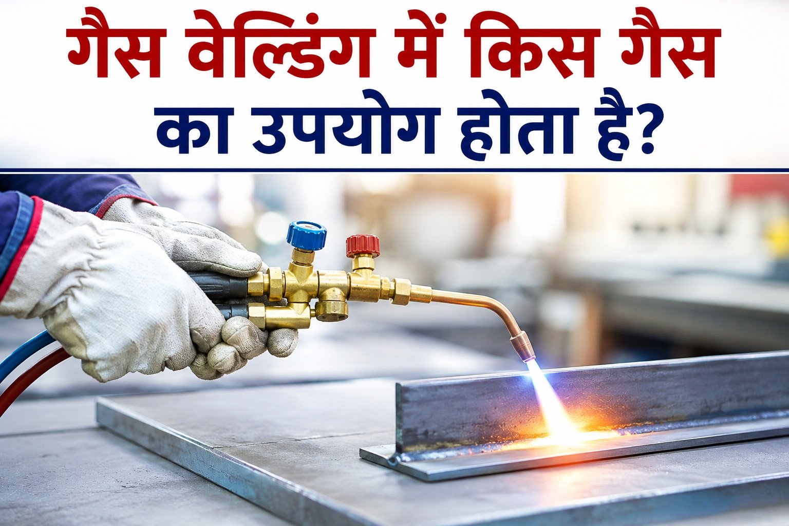 Gas Welding Me Kis Gas Ka Upyog Hota Hai