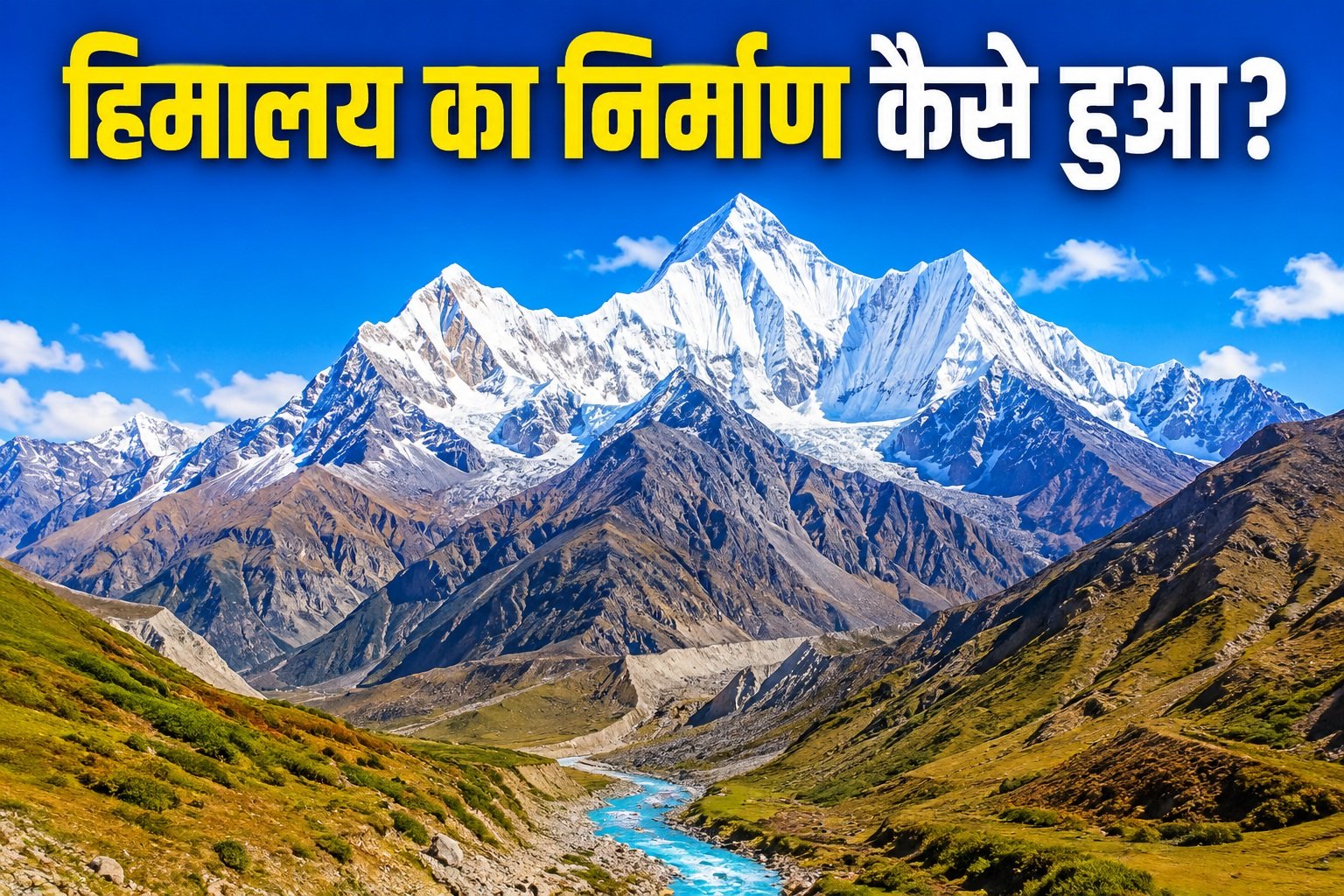 Himalay Ka Nirman Kaise Hua
