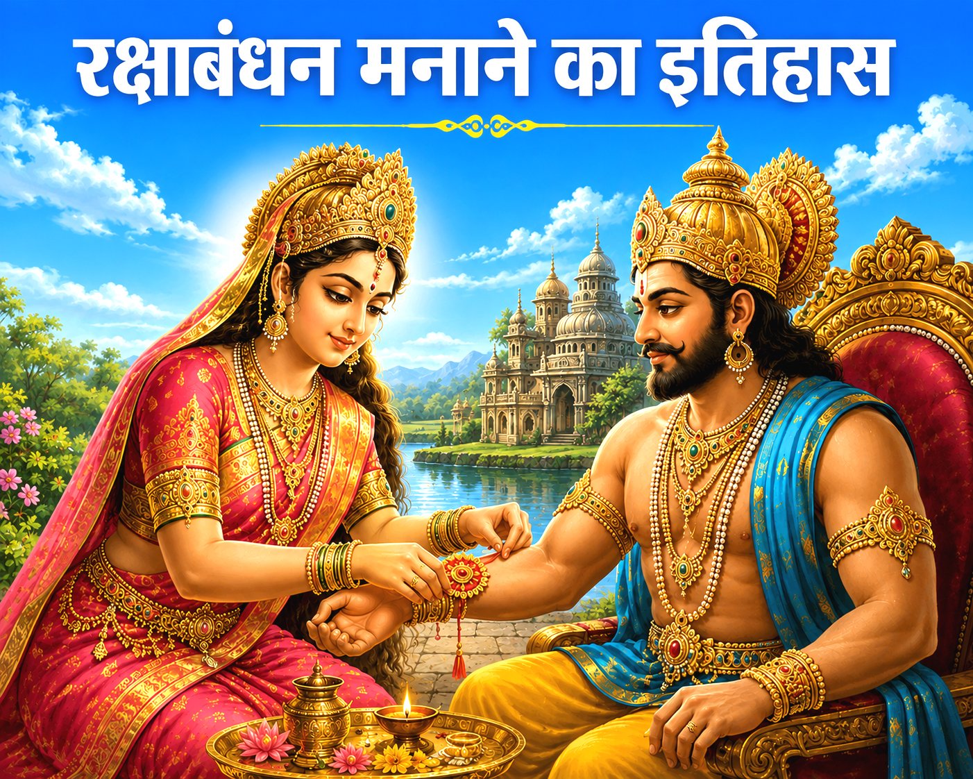 Raksha Bandhan Manane Ka Itihas