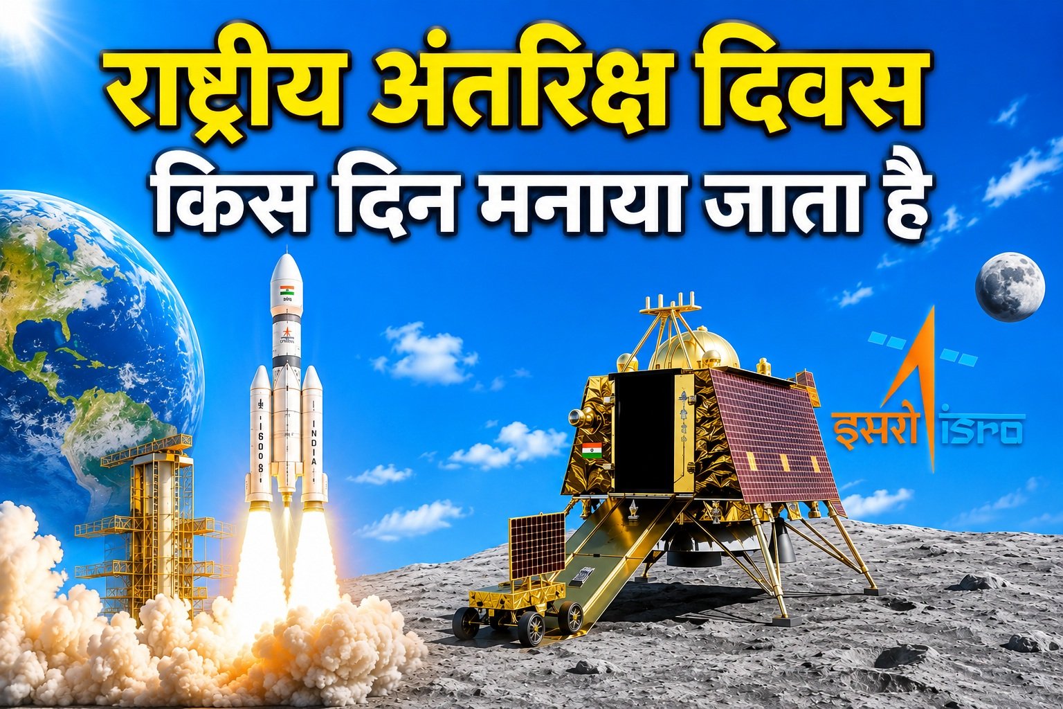 Rashtriya Antariksh Diwas Kab Manaya Jata Hai