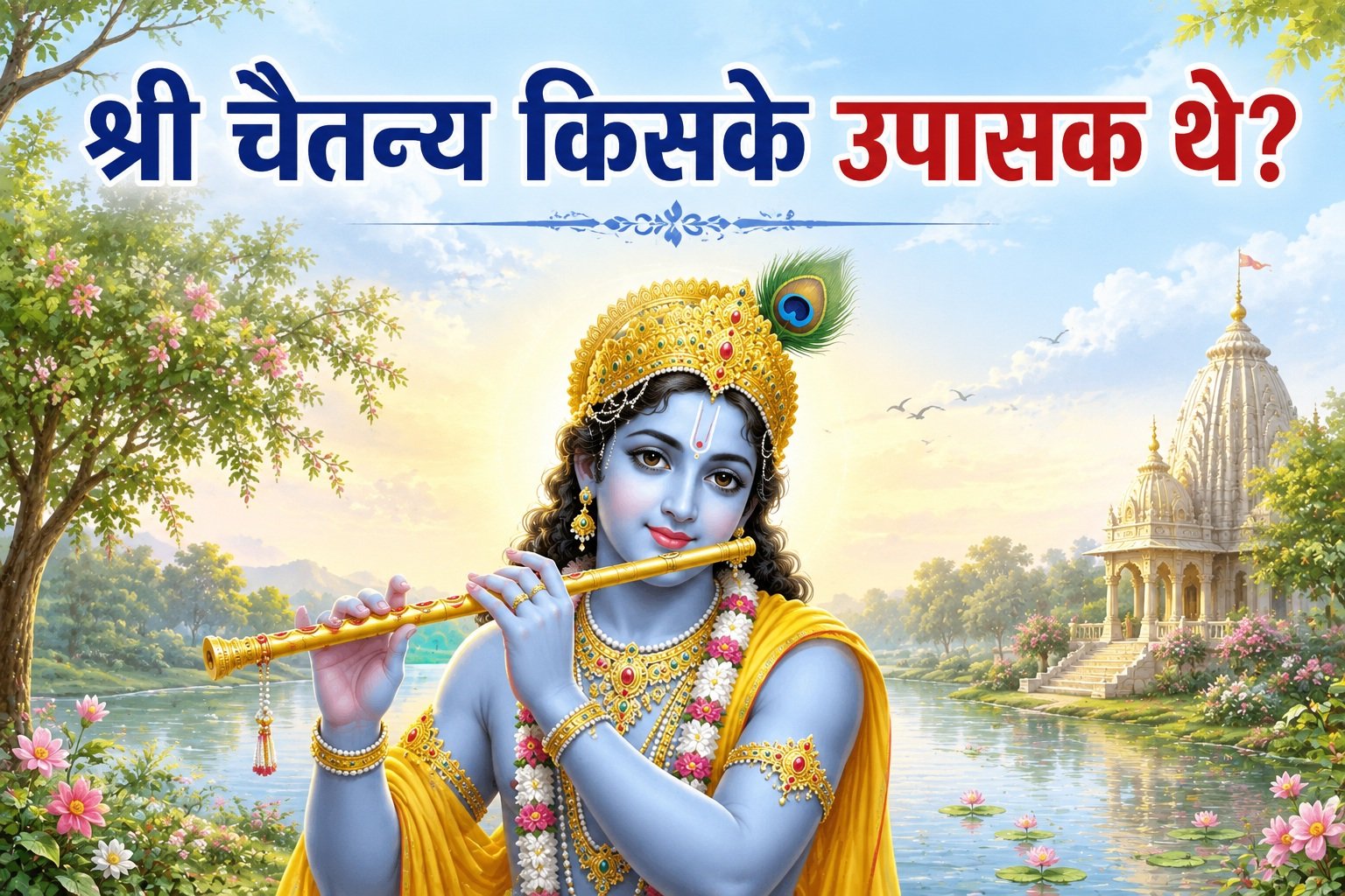 Shri Chaitanya Kiske Upasak The