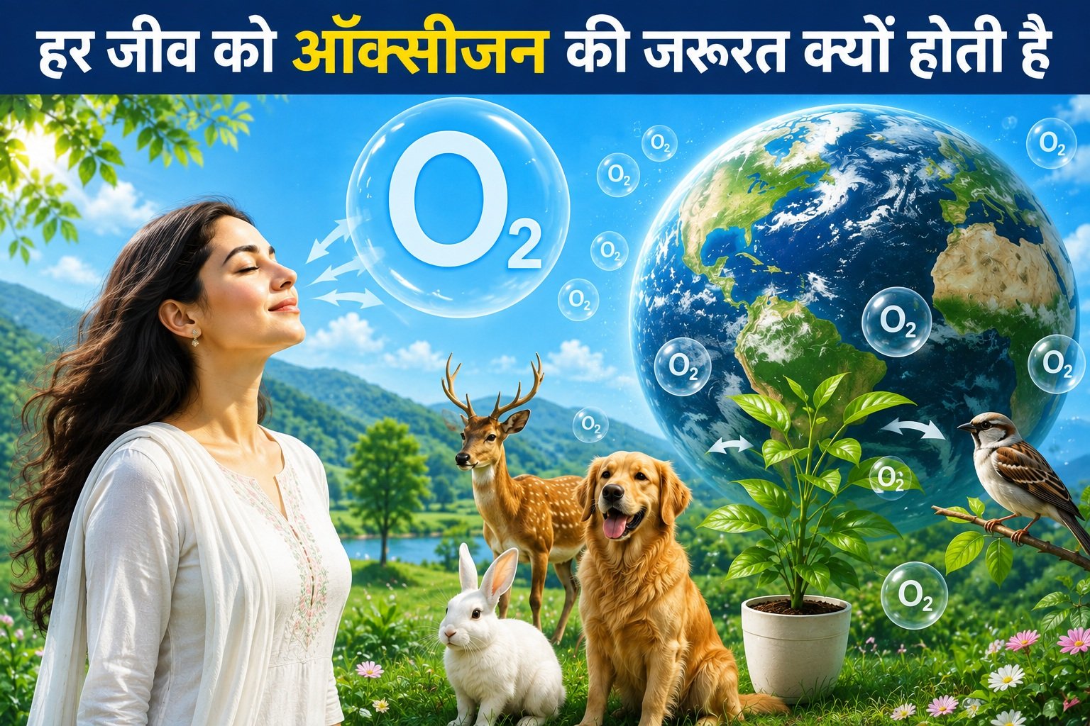 har jeev ko oxygen ki jarurat kyon hoti hai