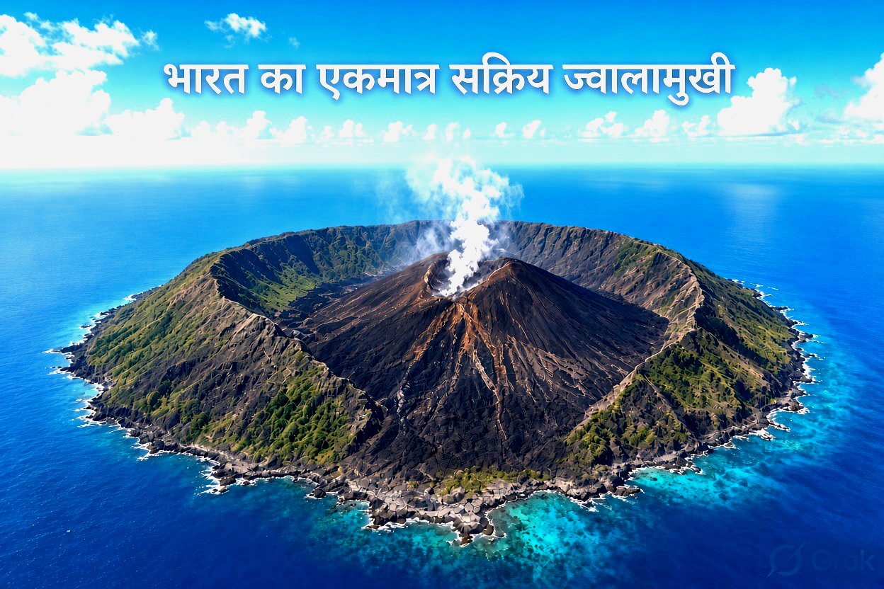 India’s Only Active Volcano