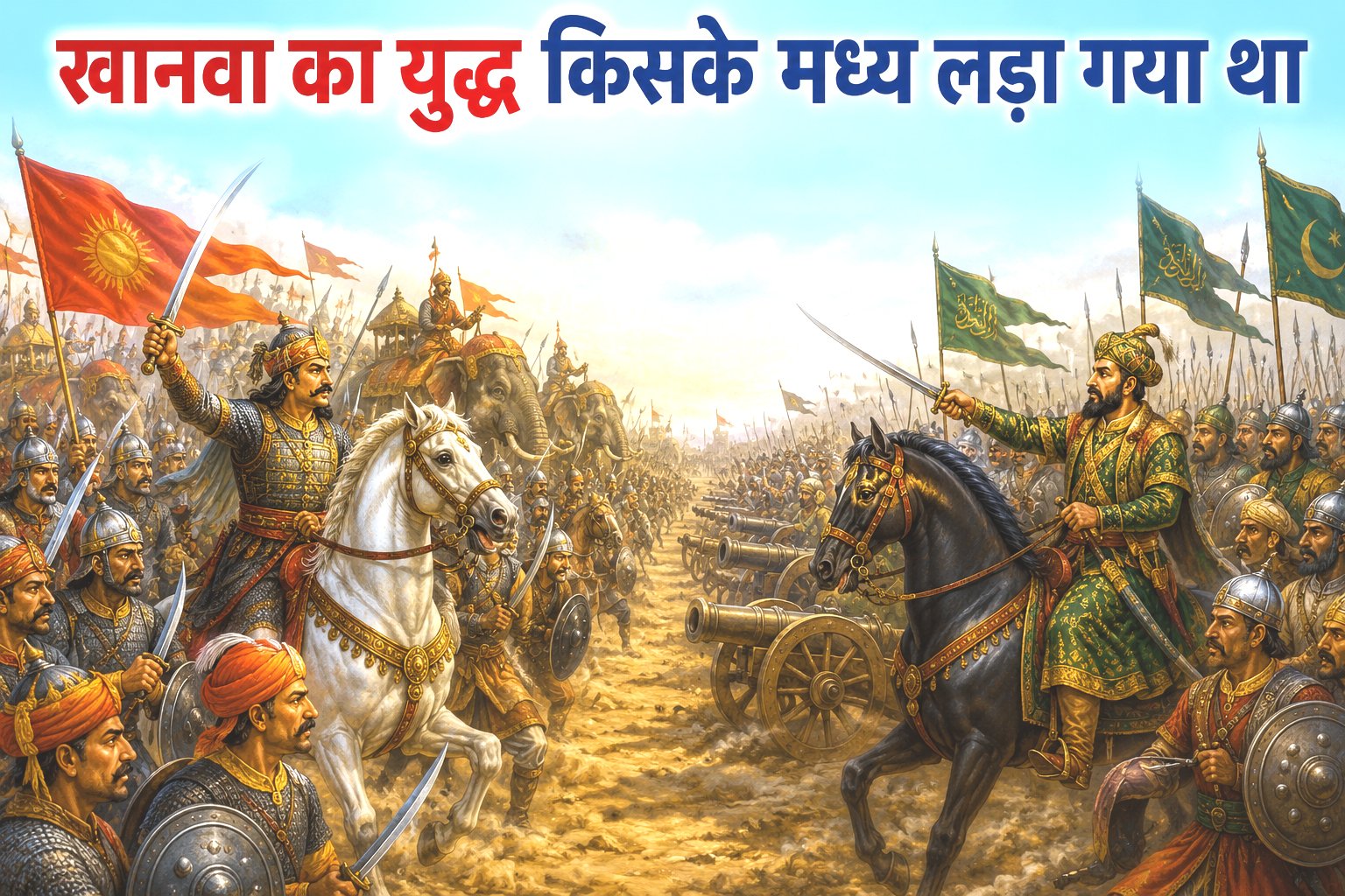Khanwa ka Yudh Kiske Madhya Lada Gaya Tha